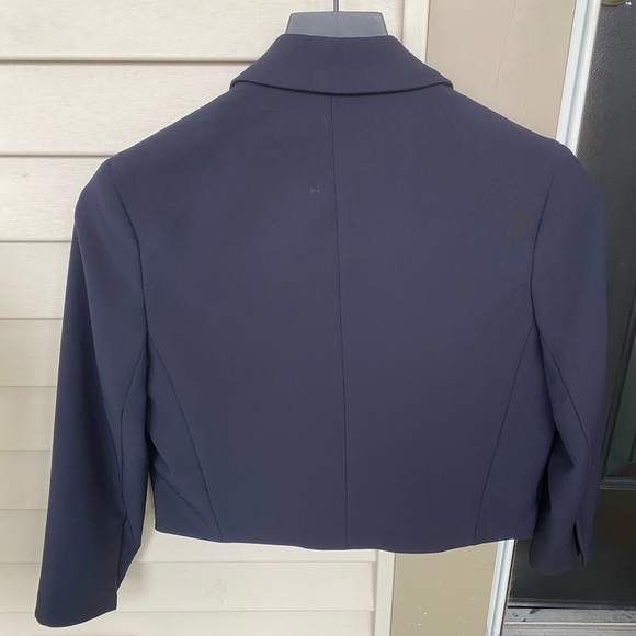 Express Navy Cropped Blazer! - Picture 6 of 10